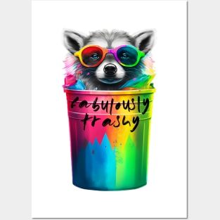 Rainbow Rascal: Fabulously Trashy Design Posters and Art